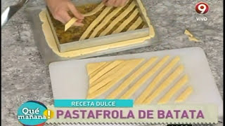 Pastafrola de batata [upl. by Yankee]