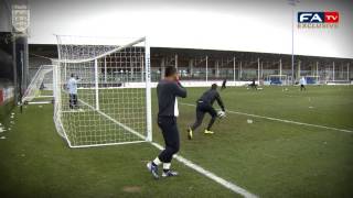 England U17 Training  Pre Slovenia Elite Round Qualifier [upl. by Lemar]