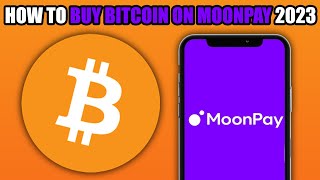 How To Buy Bitcoin on Moonpay 2024 [upl. by Fennessy]