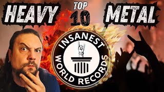 TOP 10 GUINNESS RECORDS MONDIALI del METALLO [upl. by Chap446]