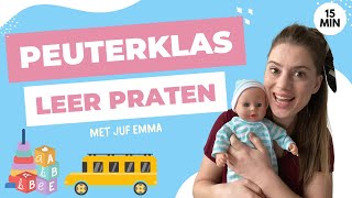 Educatief kinderprogramma voor peuters en kleuters  Leren Praten met Juf Emma  Het lichaam [upl. by Bounds]