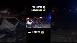 IMPRESIONANTE ANTASMA EN ACCIDENTE 😮 viralvideo fypシ゚ paranormal terror shorts [upl. by Ardnohsed658]