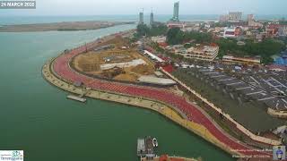 Dataran Shahbandar  KTerengganu  Demo Flight  2432018 [upl. by Prosperus]