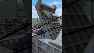 Hydraulic Press Machine Labour Accident 😰 shorts 3danimation [upl. by Isyad264]