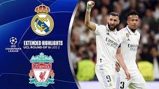 Real Madrid vs Liverpool Extended Highlights  UCL Round of 16  Leg 2  CBS Sports Golazo [upl. by Oidacra280]