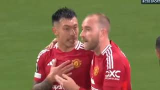 Christian Eriksen goal vs tweente beautiful goal manutd europaleague [upl. by Longwood]