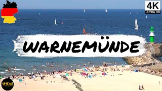 🇩🇪 WARNEMÜNDE  GERMANY  4K  A walking tour in the village center [upl. by Rednal882]