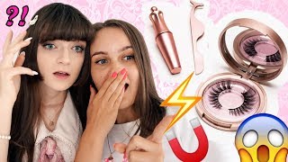 MAGNETYCZNY EYELINER I RZĘSY TEST Z SUSZARKĄ z Gii [upl. by Septima825]