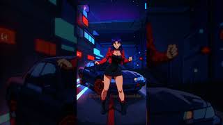 Misato Katsuragi  Shigure UI Dance  Anime AI Edit  Dance XQueenKalin [upl. by Arreik404]