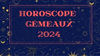 HOROSCOPE GÉMEAUX 2024 par Décan et par Ascendant [upl. by Obie]