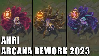 Ahri Arcana Cromas REWORK 2023 [upl. by Cr]