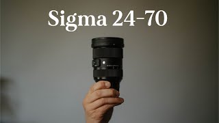 The ONLY LENS you NEED  Sigma 2470mm 28 [upl. by Enimisaj]