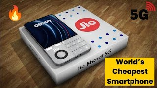 Jio Launch World’s Cheapest 5g Phone Here you go take home this beautiful Jio 5G smartphone for jus [upl. by Herzel]