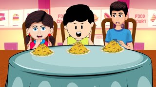 Biryani  Yamin and Sinha Part 2  Yamin  Bangla Cartoon  2d animation  SobujMs [upl. by Eyahs121]