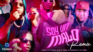 Kreizy K x Yomel El Meloso x Angel Dior x Tivi Gunz  Soy Un Malo Remix Video Oficial [upl. by Frolick]