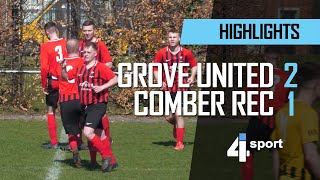 Grove United 2  1 Comber Rec  02 Apr 22 [upl. by Aicelf144]