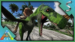 FREE HUGS ANYONE ORNITHOLESTES TAMING  Ark Jurassic Park E18 [upl. by Modnar]