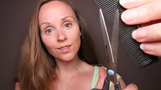 DEIN SANFTER ASMR FRISEUR TERMIN  SOFT SPOKEN  DEUTSCH GERMAN [upl. by Yesdnik716]