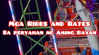 Paniqui Fiesta 2024 Peryahan Rides and Rates [upl. by Aiht]