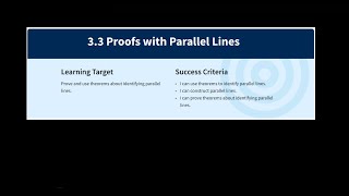 33 Proofs with Parallel Lines [upl. by Lundin]