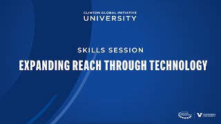 CGI U 2023 Skills Session Expanding Reach Through Technology [upl. by Yesnik]