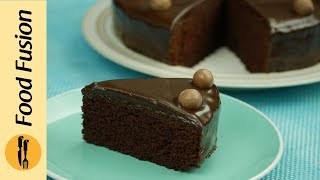 Chocolate Cake Recipe By Food Fusion [upl. by Woodford]