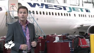 WestJet Helium  stateoftheart moneysaving feature  April Fools [upl. by Daveda]