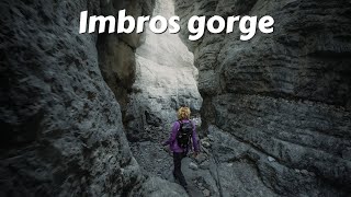 Walking through History Hiking Imbros Gorge Samarias little sister Ίμπρος  Φαράγγι Ίμπρου [upl. by Naahs79]