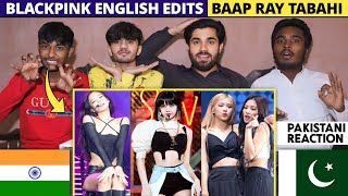 Blackpink English Edits 2024  Pakistani Reaction  Shan Rajpoot [upl. by Koenraad]