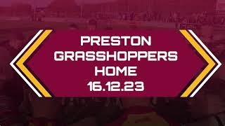 Fylde v Preston Grasshoppers 161223 [upl. by Ycak]