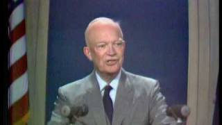 Eisenhower WRCTV 1958 oldest known colour videotaping [upl. by Illom]