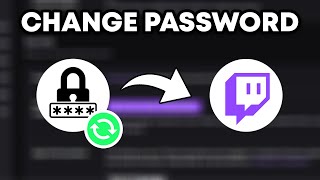 How To Change Password On Twitch  Quick amp Easy [upl. by Relyk591]