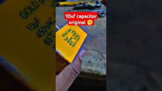 10uf capacitor original🥱🥱 1millionviews shortsviral [upl. by Rramo]