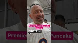 Premier Protein pancakes review with coach Devin [upl. by Alaj]