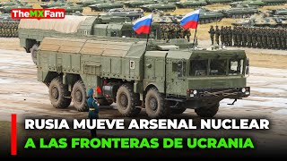 RUSIA INICIA MANIOBRAS NUCLEARES EN LA FRONTERA CON UCRANIA  TheMXFam [upl. by Nailil]