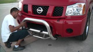 How To Install Bull Barr on a Nissan Titan11 [upl. by Goldy157]