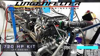 720 HP Package LT4 Dyno Run [upl. by Welton]