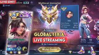 LIVE GLOBAL 1 LESLEY IS BACK  Mobile Legends [upl. by Ajan]