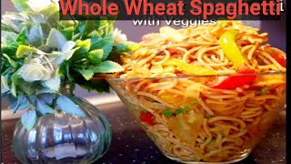 Wheat Spaghetti PastaVegetable Spaghetti Indian Style Wheat Spaghetti Pasta RecipeBolognesePasta [upl. by Aihsatal886]