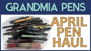 APRIL PEN HAUL [upl. by Retsae]