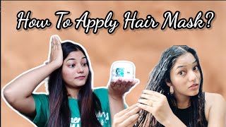 How To Apply Loreal Xtenso Care Hair Mask at Homeघर पर मास्क कैसे लगायें Loreal Xtenso Care [upl. by Tterag]