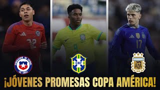 EL JUGADOR MÁS quotPROMETEDORquot DE CADA PAÍS  COPA AMÉRICA 2024 [upl. by Metabel]