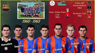 PES 2021 Barcelona 19601963  European Cup Finalist Paypal request [upl. by Elaweda]