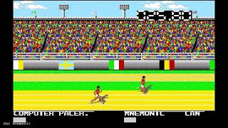 4x400m Relay  Summer Games  Amiga [upl. by Connelly]