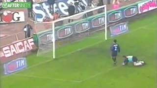 Cassano goal Bari vs Inter first goal in Serie A [upl. by Herries160]