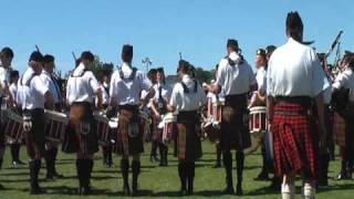 NZ Pipe Band Nationals 2009 Hamilton Caledonian 1 Medley [upl. by Elnore]