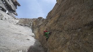 Aiguille du Fou Face Sud Voie Américaine Chamonix MontBlanc montagne alpinisme escalade [upl. by Pain]