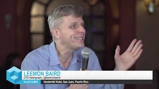 Leemon Baird Hashgraph Blockchain Unbound 2018 [upl. by Metzger]