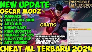 CHEAT ML TERBARU 2024  MOD UNLOCK ALL SKIN  GRATIS NO PW NO KEY [upl. by Hau]