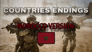 MOROCCO ENDINGS  COUNTRIES ENDINGS [upl. by Eiznekcm]